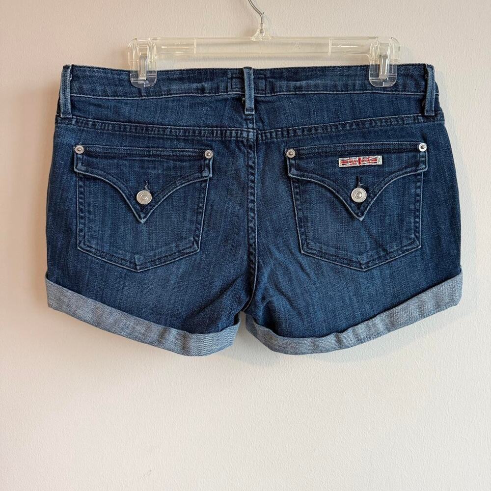 Hudson mid rise denim shorts